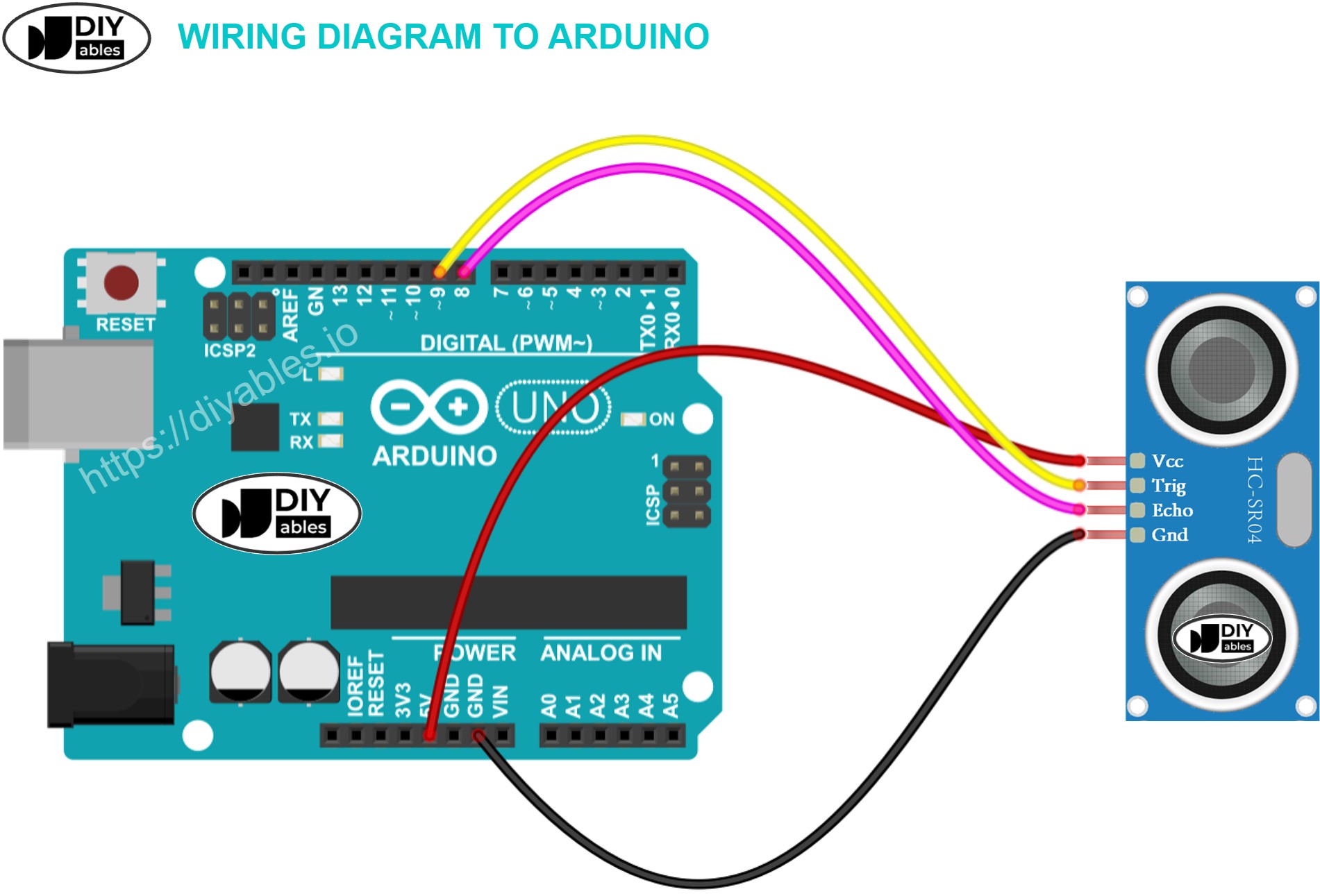 Circuito completo LCD y sensor