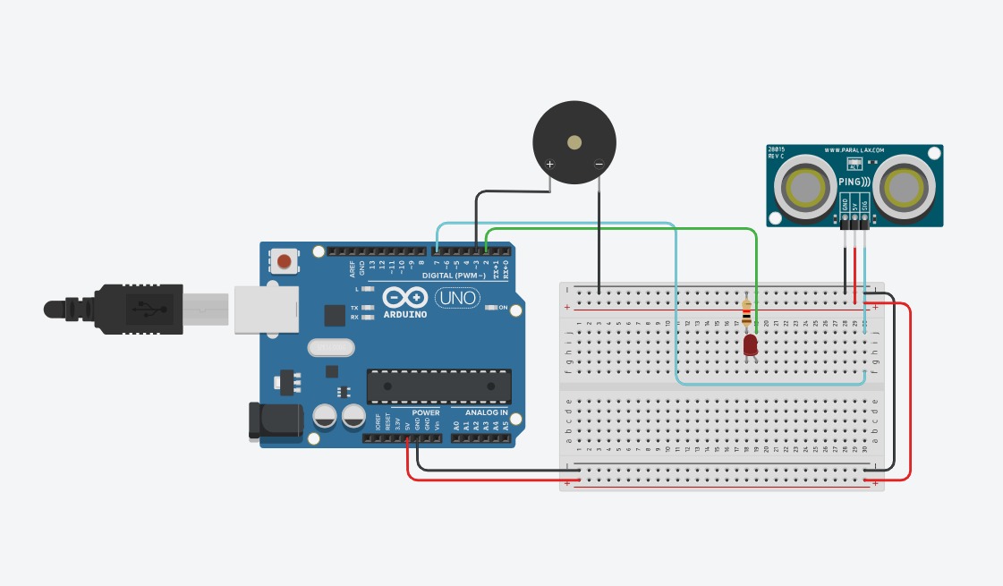 Conexiones Arduino HC-SR04